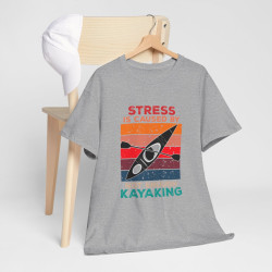 Tee-Shirt Stress Kayaking, Kayak  pour Homme et Femme