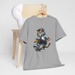 Tee-Shirt Tigre Skateur - Homme et Femme
