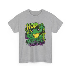 Tee shirt Grenouille Hop Off idée cadeau humour pour homme et femme