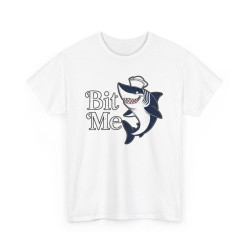 Tee shirt Requin Bit me...