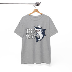Tee shirt Requin Bit me pour homme et femme