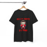 Tee-Shirt Hérisson Boxeur idée cadeau humour animal animaux - Homme et Femme