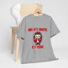 Tee-Shirt Hérisson Boxeur idée cadeau humour animal animaux - Homme et Femme