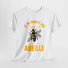 Tee shirt Abeille Apiculteur Dormeur Rêve Idée cadeau humour drôle amusant pour Homme et Femme