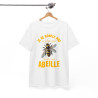 Tee shirt Abeille Apiculteur Dormeur Rêve Idée cadeau humour drôle amusant pour Homme et Femme