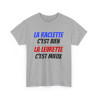 Tee shirt Humour Levrette Raclette  idée cadeau humour Drôle amusant pour homme et femme