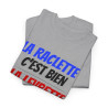Tee shirt Humour Levrette Raclette  idée cadeau humour Drôle amusant pour homme et femme