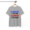 Tee shirt Humour Levrette Raclette  idée cadeau humour Drôle amusant pour homme et femme