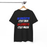 Tee shirt Humour Levrette Raclette idée cadeau drôle amusant pour homme et femme