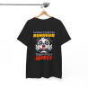 Tshirt Panda Bonheur Idiots Homme femme Humour drôle amusant Panda T-Shirt