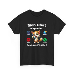 Tee Shirt Mon Chat...