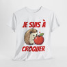 Tee shirt herisson animal idee cadeau humour drôle homme ou femme