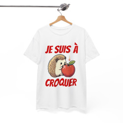 Tee shirt herisson animal idee cadeau humour drôle homme ou femme