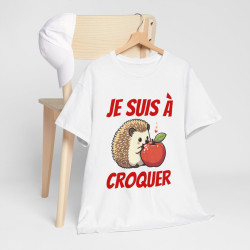 Tee shirt herisson animal idee cadeau humour drôle homme ou femme