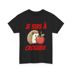 Tee shirt herisson animal idee cadeau humour drôle homme ou femme