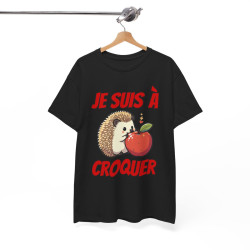 Tee shirt herisson animal idee cadeau humour drôle homme ou femme