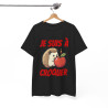 Tee shirt herisson animal idee cadeau humour drôle homme ou femme