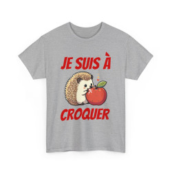 Tee shirt herisson animal idee cadeau humour drôle homme ou femme