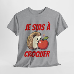 Tee shirt herisson animal idee cadeau humour drôle homme ou femme