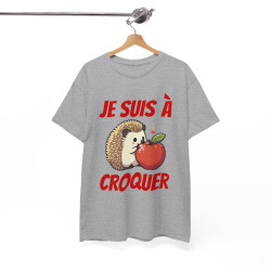 Tee shirt herisson animal idee cadeau humour drôle homme ou femme