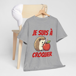 Tee shirt herisson animal idee cadeau humour drôle homme ou femme