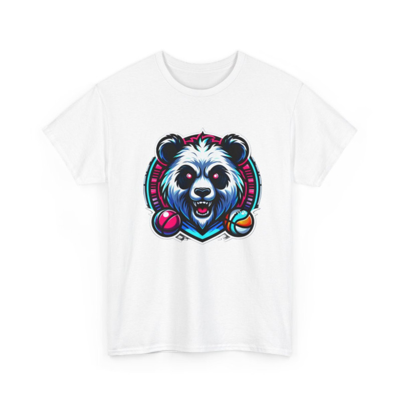 Tee Shirt Design Panda animal esport idée cadeau anniversaire t shirt panda - Homme ou Femme