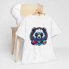 Tee Shirt Design Panda animal esport idée cadeau anniversaire t shirt panda - Homme ou Femme