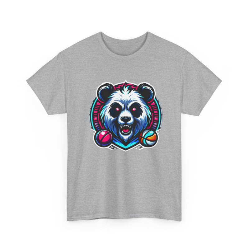 Tee Shirt Design Panda animal esport idée cadeau anniversaire t shirt panda - Homme ou Femme
