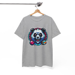 Tee Shirt Design Panda animal esport idée cadeau anniversaire t shirt panda - Homme ou Femme