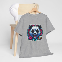 Tee Shirt Design Panda animal esport idée cadeau anniversaire t shirt panda - Homme ou Femme