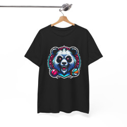 Tee Shirt Design Panda animal esport idée cadeau anniversaire t shirt panda - Homme ou Femme