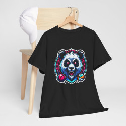 Tee Shirt Design Panda animal esport idée cadeau anniversaire t shirt panda - Homme ou Femme