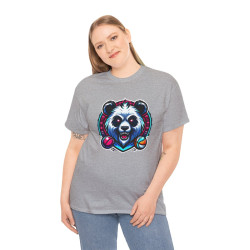 Tee Shirt Design Panda animal esport idée cadeau anniversaire t shirt panda - Homme ou Femme