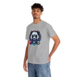 Tee Shirt Design Panda animal esport idée cadeau anniversaire t shirt panda - Homme ou Femme