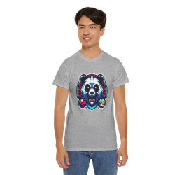 Tee Shirt Design Panda animal esport idée cadeau anniversaire t shirt panda - Homme ou Femme
