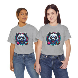Tee Shirt Design Panda animal esport idée cadeau anniversaire t shirt panda - Homme ou Femme