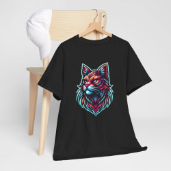Tee Shirt Design Chat animal animaux Coloré - Homme ou Femme t shirt chat
