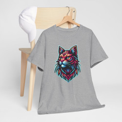 Tee Shirt Design Chat animal animaux Coloré - Homme ou Femme t shirt chat