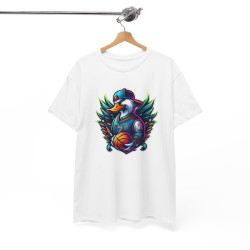 Tee Shirt Canard animal animaux idée cadeau Basket Logo esport - Homme/Femme