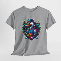 Tee Shirt Canard animal animaux idée cadeau Basket Logo esport - Homme/Femme