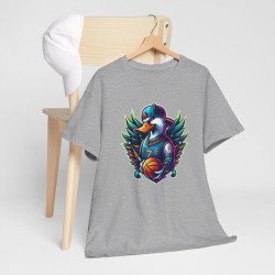 Tee Shirt Canard animal animaux idée cadeau Basket Logo esport - Homme/Femme
