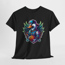 Tee Shirt Canard animal animaux idée cadeau Basket Logo esport - Homme/Femme