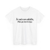 Tee-Shirt Je Suis Un Adulte Mais Pas Tout le Temps idée cadeau humour drole pour homme et femme
