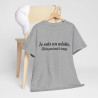 Tee-Shirt Je Suis Un Adulte Mais Pas Tout le Temps idée cadeau humour drole pour homme et femme
