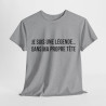 Tee Shirt humour Je Suis Une Légende... Dans Ma Propre Tête  idée cadeau  drôle amusant pour homme et femme
