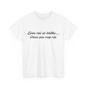 Tee-Shirt Lève Toi et Brille... Mais Pas Trop Tôt idée cadeau citation humour drole pour homme et femme