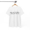 Tee-Shirt Lève Toi et Brille... Mais Pas Trop Tôt idée cadeau citation humour drole pour homme et femme