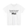 Tee Shirt Humour Pourquoi Être Normal Quand On Peut Être Moi idée cadeau amusant drole pour homme et femme