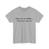 Tee-Shirt Lève Toi et Brille... Mais Pas Trop Tôt idée cadeau citation humour drole pour homme et femme