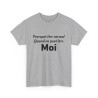 Tee Shirt Humour Pourquoi Être Normal Quand On Peut Être Moi idée cadeau amusant drole pour homme et femme